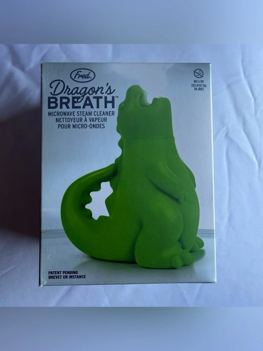 Fred Dragon's Breath Microwave Steam Cleaner - Green